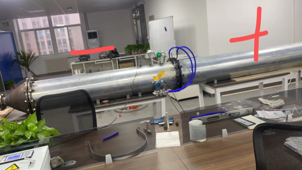 蒸汽流量计管道与传感器